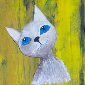 Les yeux bleus