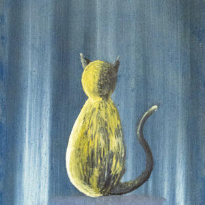 Le chat jaune