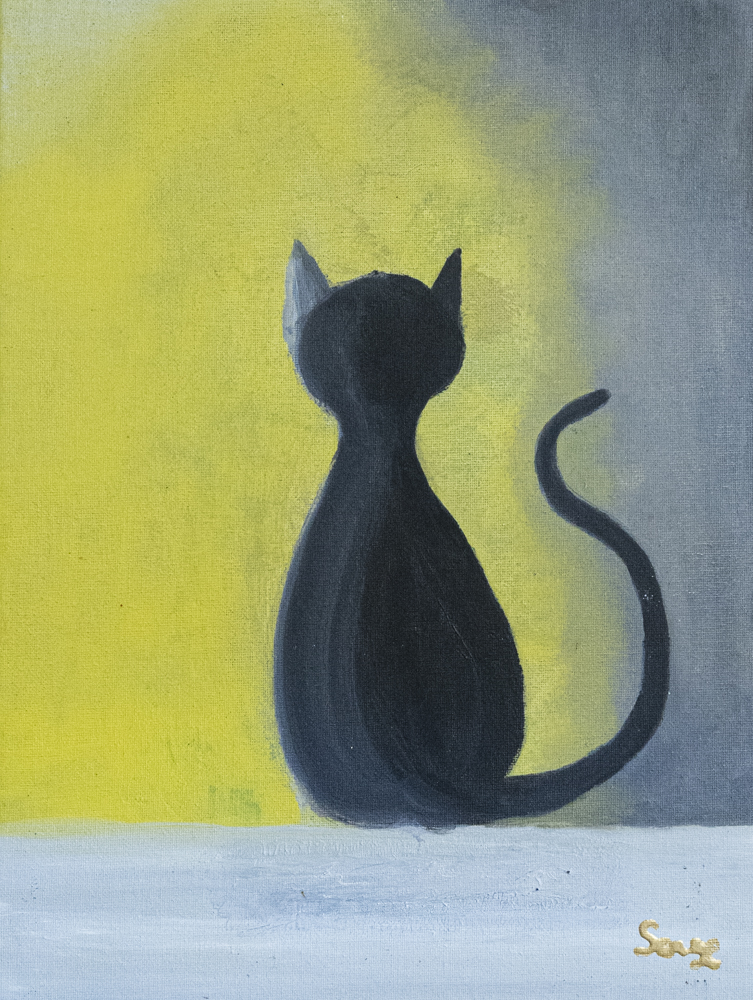 Le chat noir