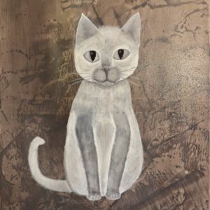 Le chat gris